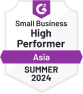 High Performer Small Business Asia | MilesWeb