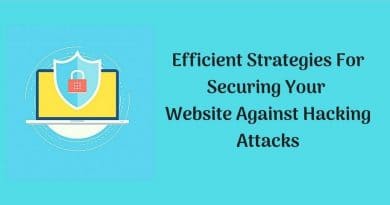 9 Efficient Strategies For Securing Your Website Against Hacking Attacks