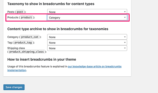 Breadcrumbs 