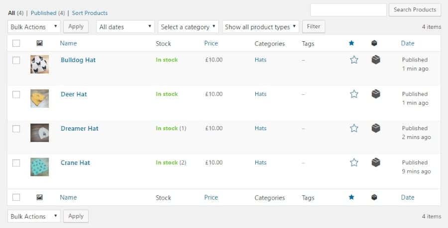 woocommerce-products