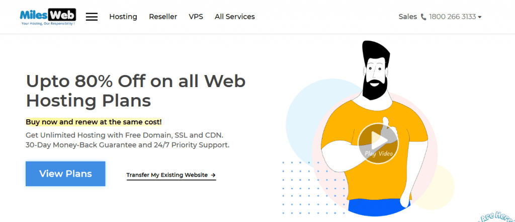 MilesWeb Web Hosting Services