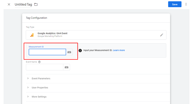 copy Measurement ID