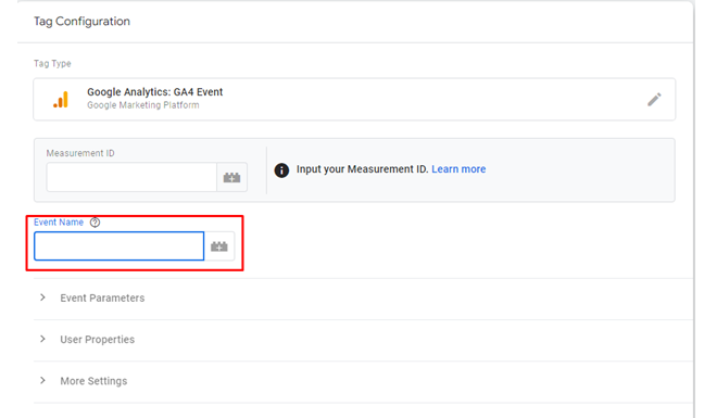 Google Analytics for event tracking 