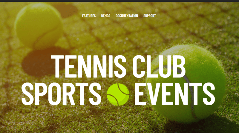 Sports Club: Sports WordPress Themes