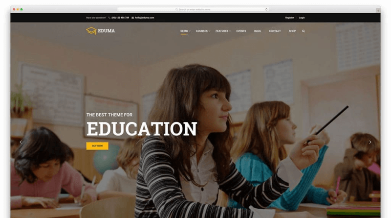 education wp education wordpress themes