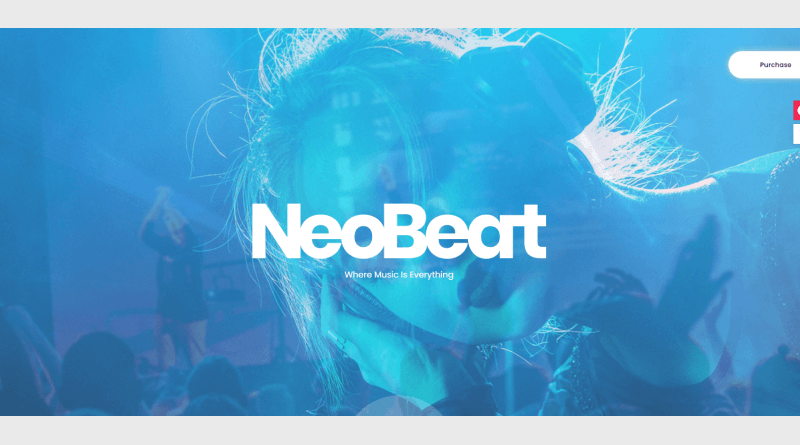 neobeat wordpress themes for artists