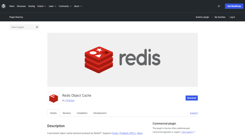 Redis Object Cache