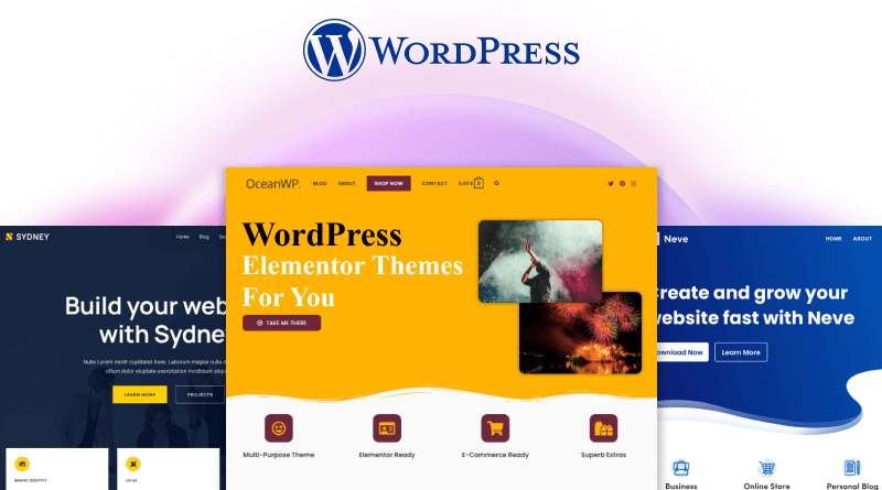 Top 10 WordPress Elementor Themes For You