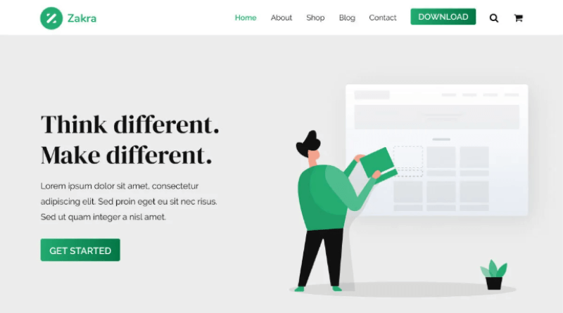 Zakra WordPress Elementor Themes