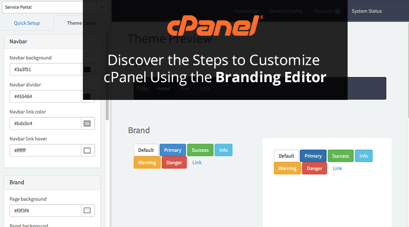 customizing cPanel