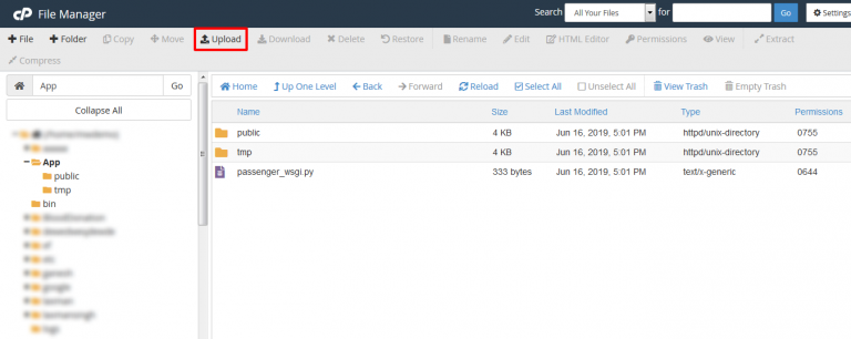 cpanel file manager