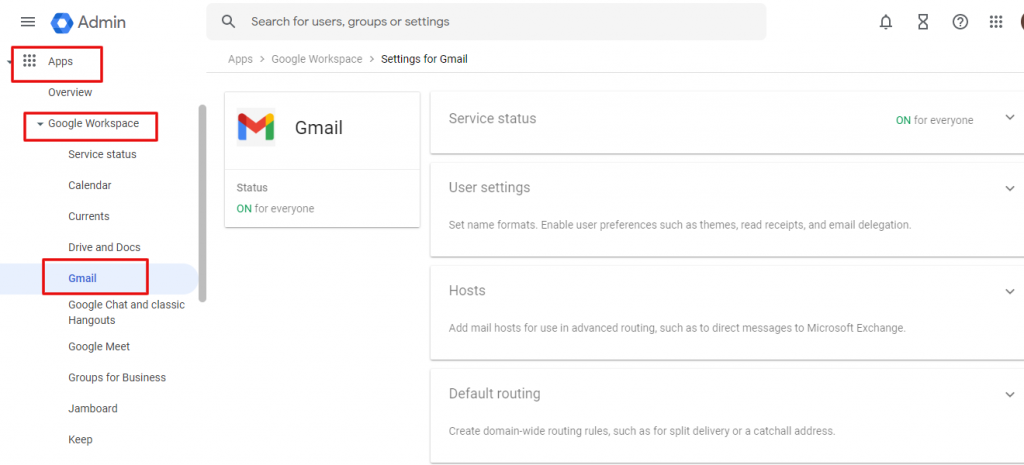 Split Delivery Configuration