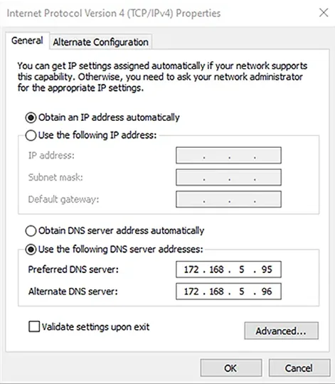 Internet Protocol Version  Properties