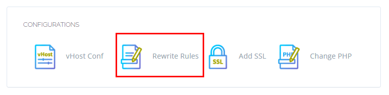 rewrite rules