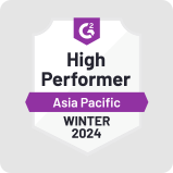 High Performer Asia Pacific Winter by G2 | MilesWeb India